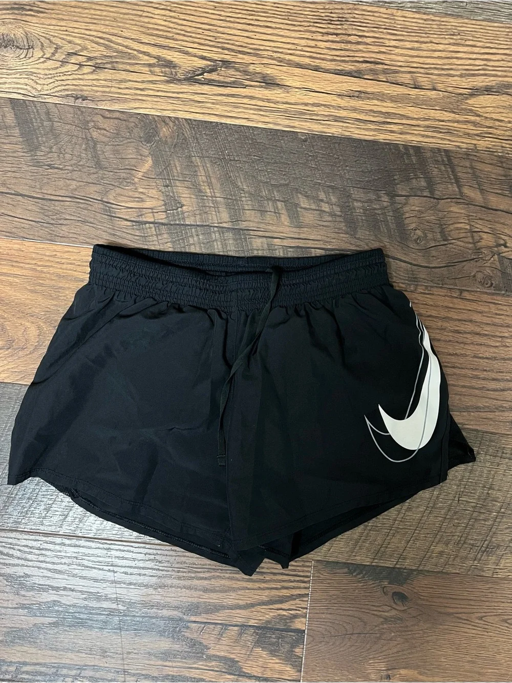 Nike Dri-FIT Swoosh Running Shorts + Classic Sports Bra Set 🖤